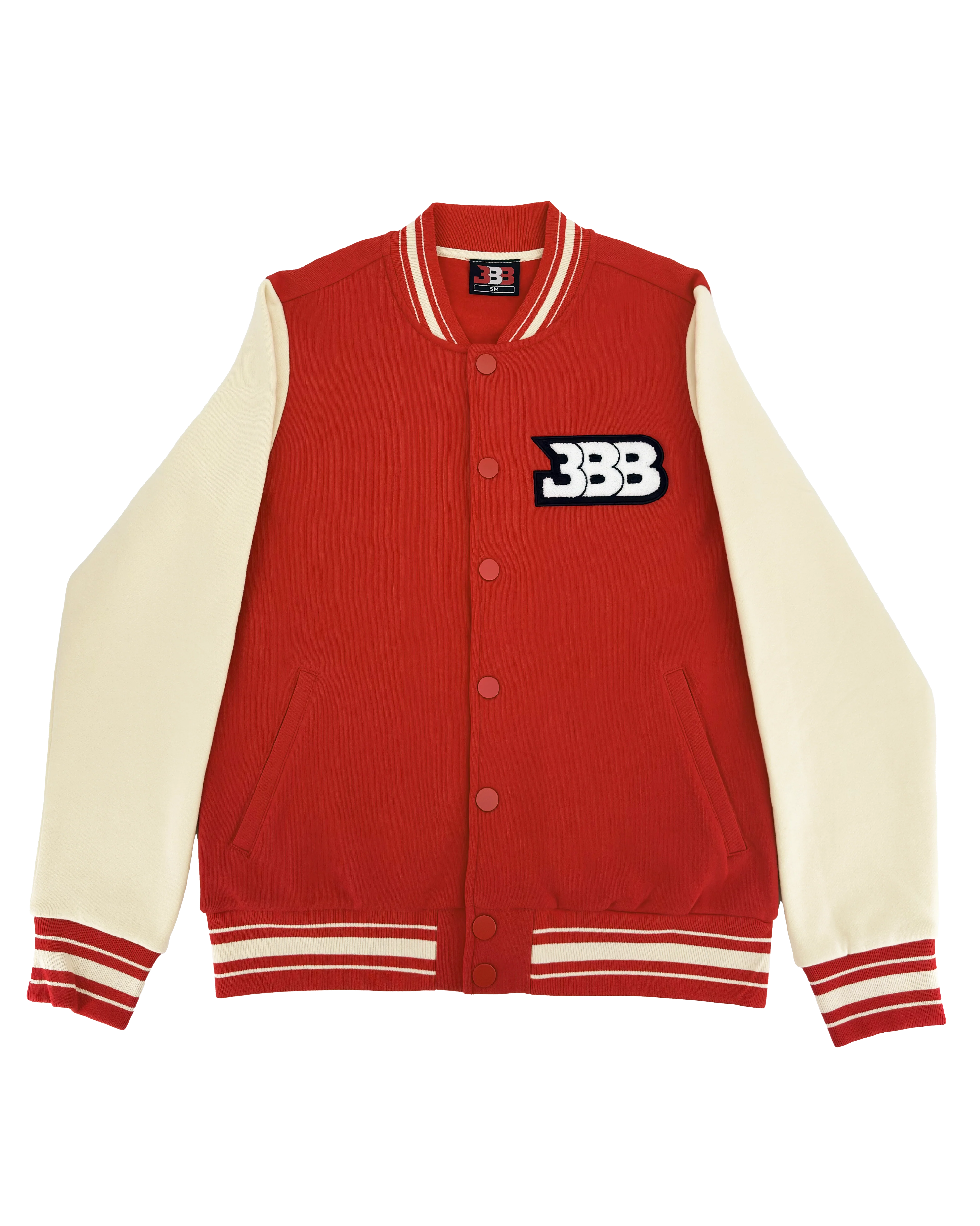Big Baller Jacket - Red/Beige