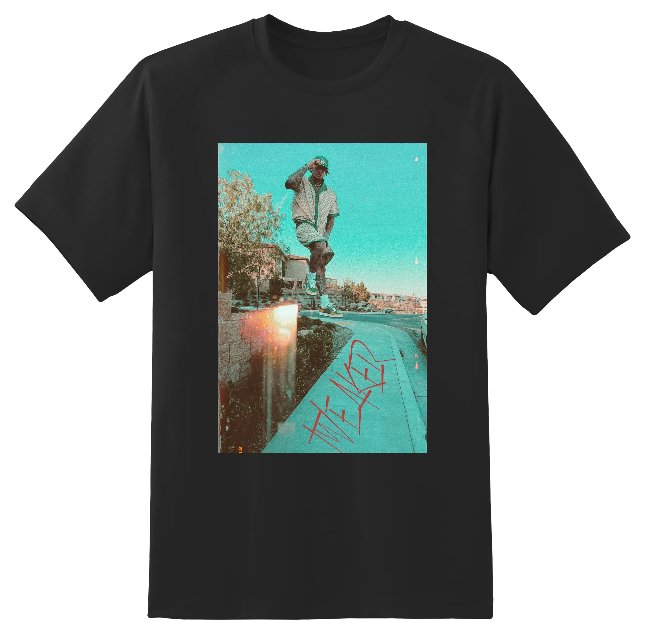 Tweaker Black Tee by Gelo - Image 2
